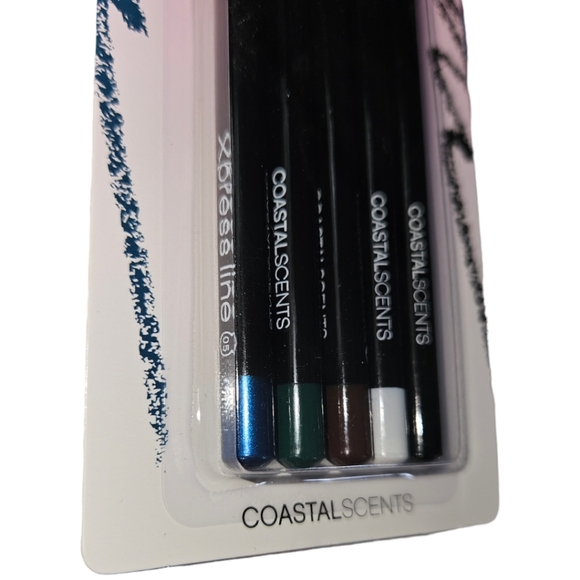 NWT Coastal Scents Xpress Line Cosmetic Pencil Set - Picture 3 of 3